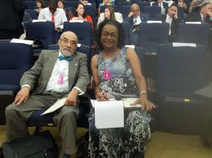 Sergio Farfan and Valerie Mincey