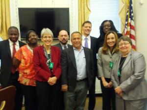 SASI delegation meets with White House Director of the Office of National HIV/AIDS Policy, Dr. Grant Colfax